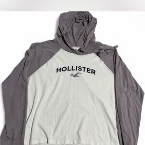 Hollister Women's Cropped Thin Hoodie